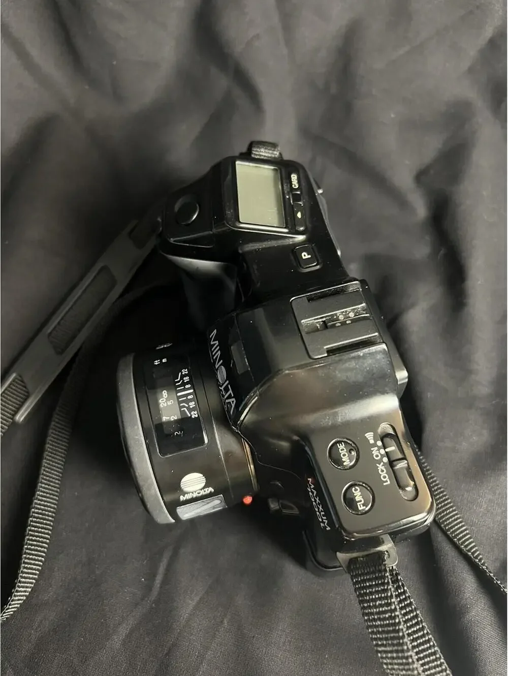 Minolta 7000i Maxxum Camera 50mm Lens AF Untested For Parts As Is